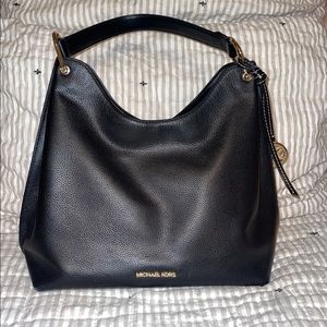 Michael Kors Black Leather Purse